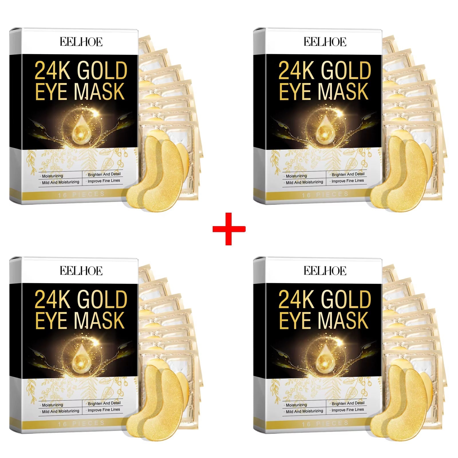 24K Gold Eye Mask