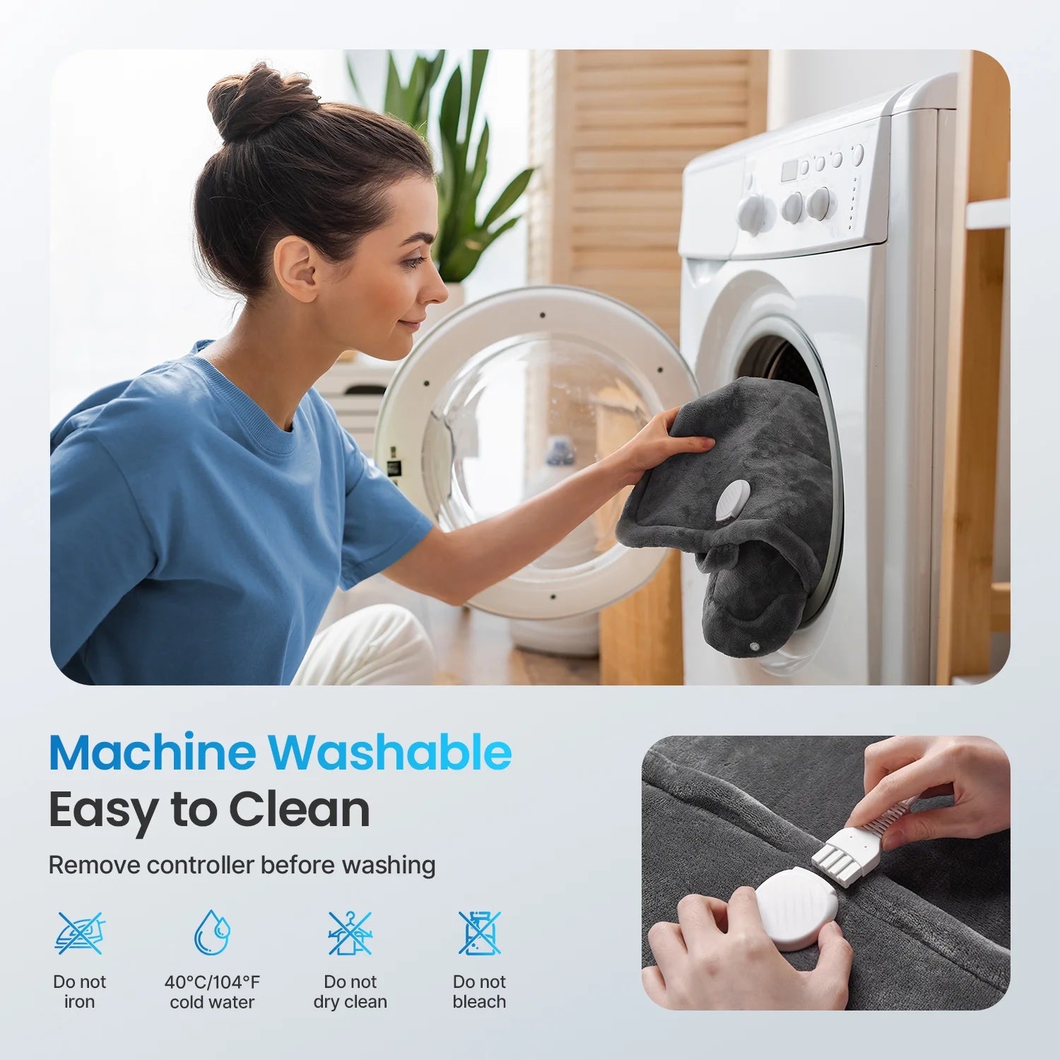 Weighted Heating Pad for Neck and Shoulder, FSA HSA Eligible, 24"X33", Gray