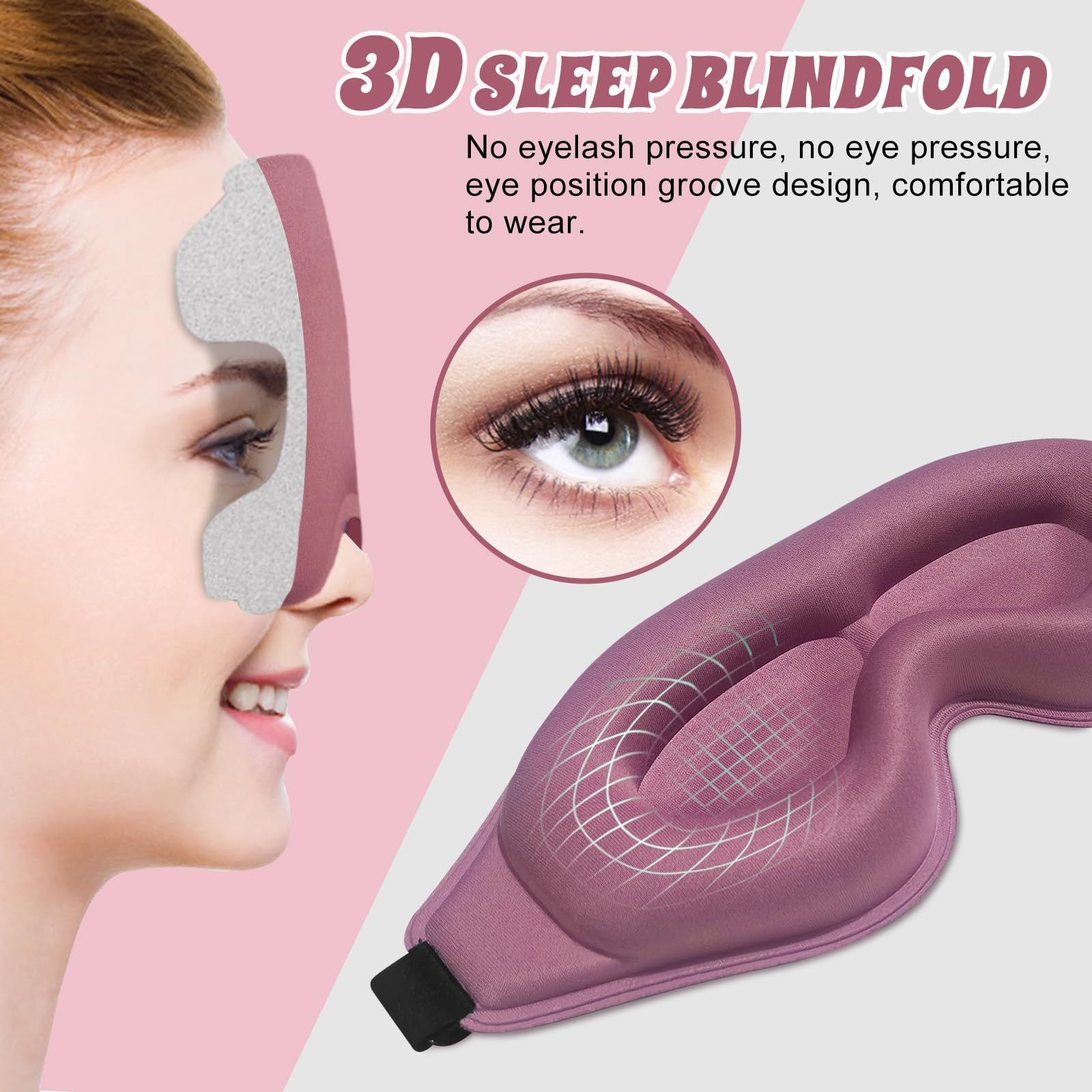 DreamShade-3D Sleep Mask