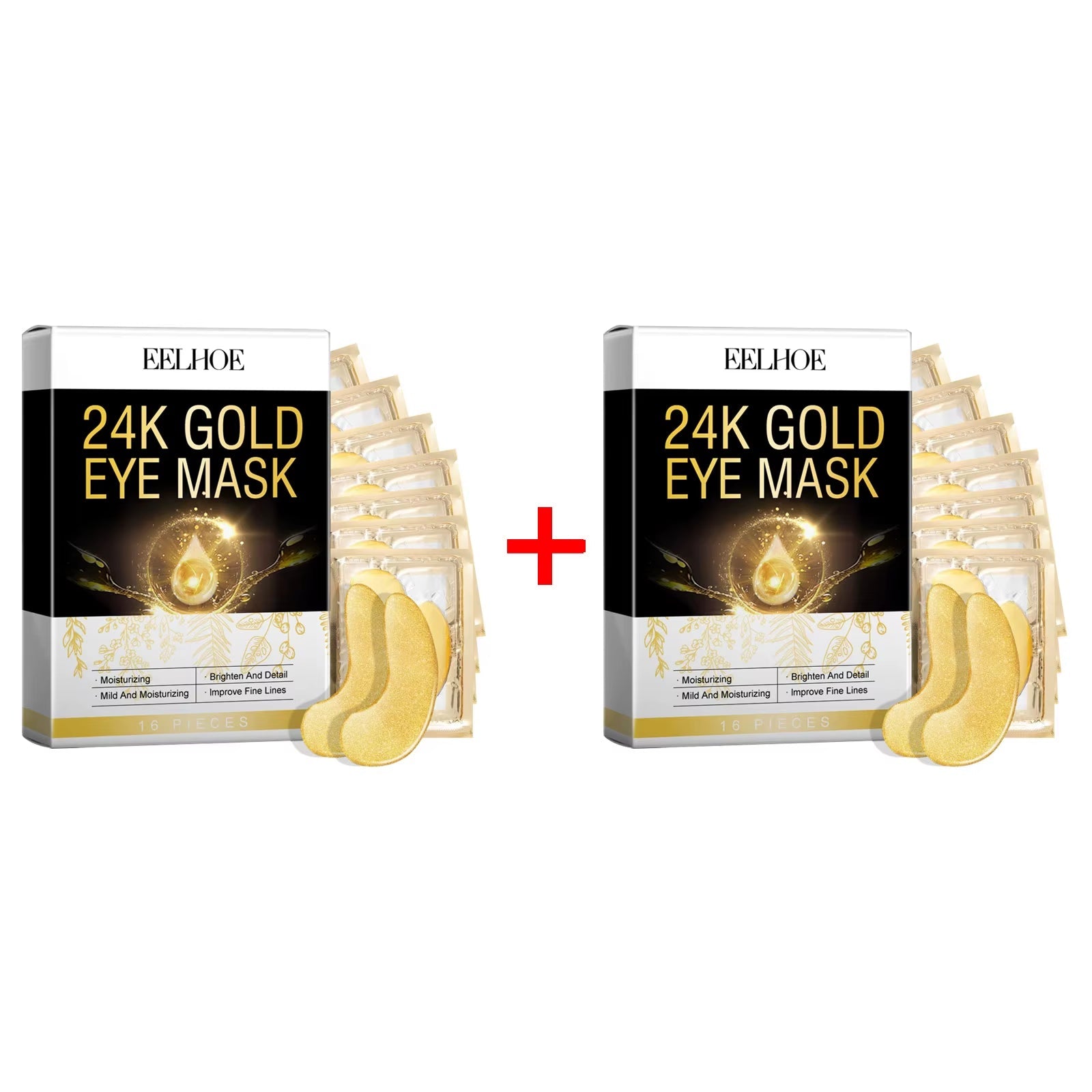 24K Gold Eye Mask