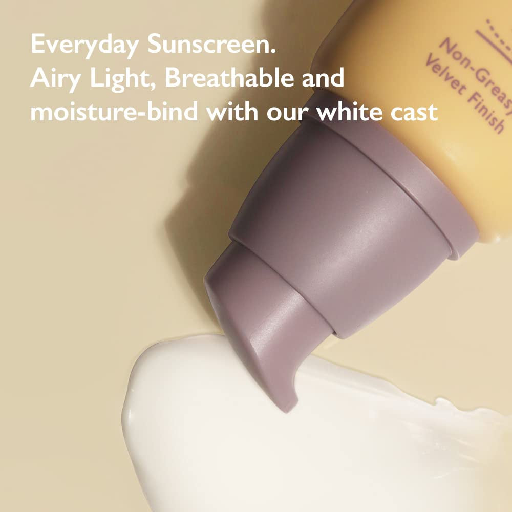 Wonder Black Rice Moisture Airyfit Daily Sunscreen 1.69Fl.Oz (Pack of 2)