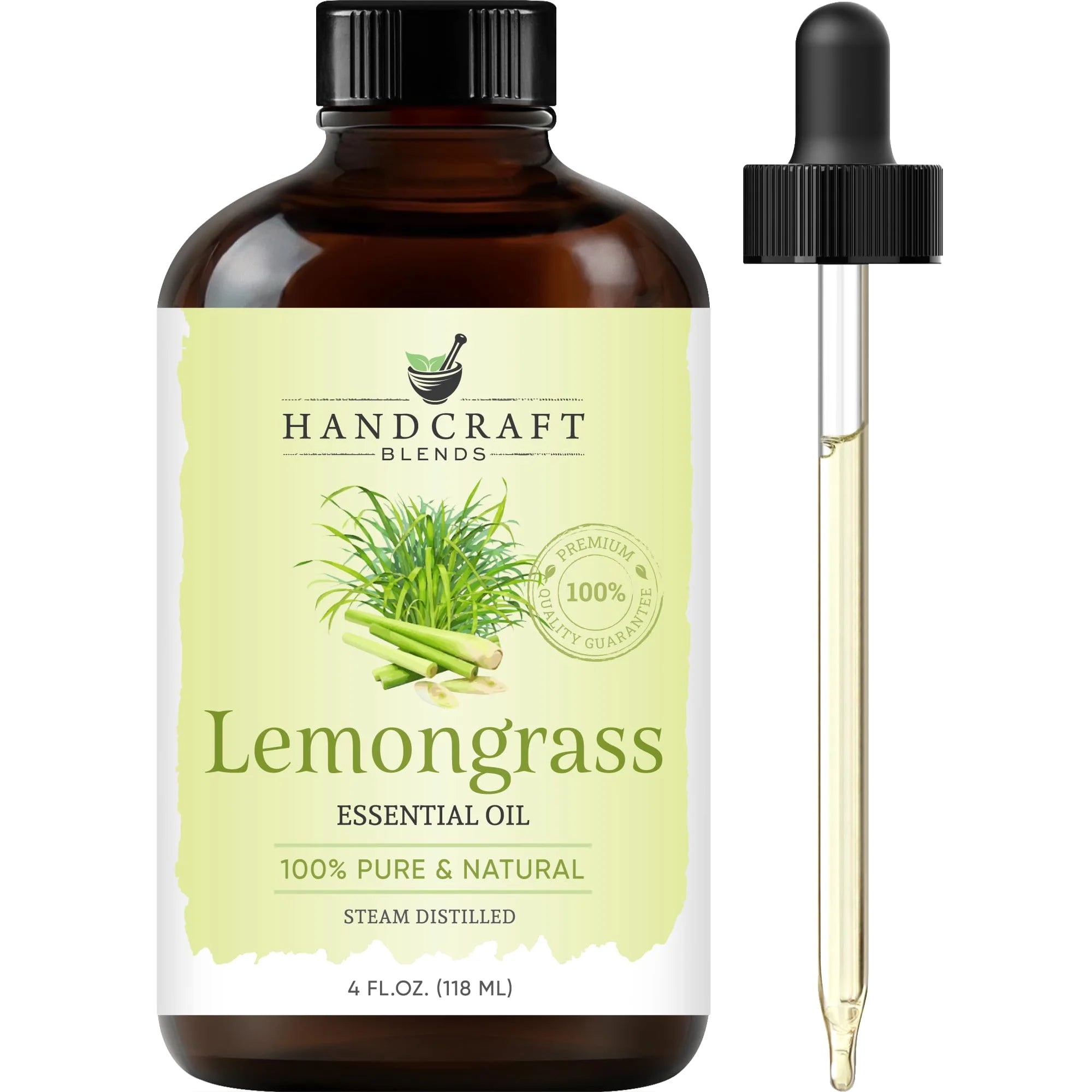Pure Lemongrass Essential Oil- 4oz