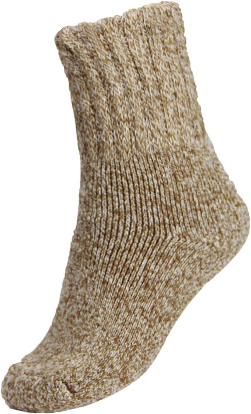 Boot Socks for Women Winter Solid Thick Warm Socks Cozy Crew Socks Christmas Gift